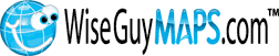 WiseGuyMaps.com Logo - Wall Map Publisher